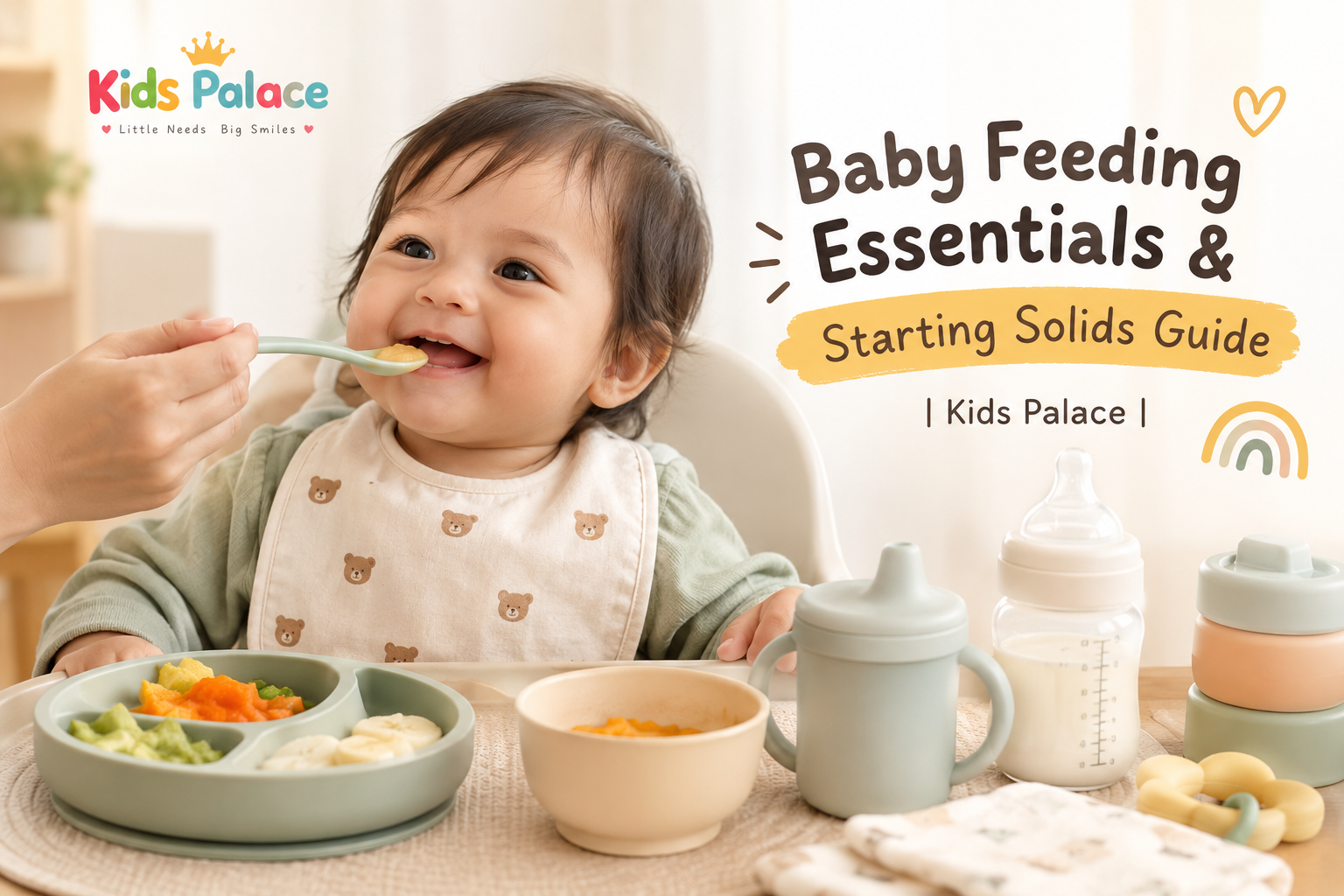 Baby Feeding Essentials & Starting Solids Guide | Kids Palace